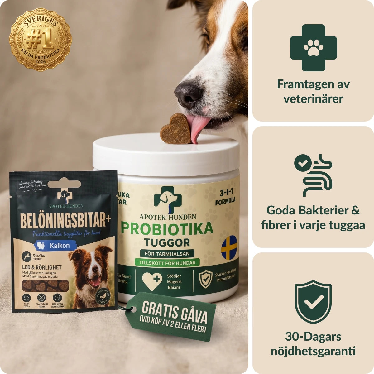 3-i-1 Probiotika
