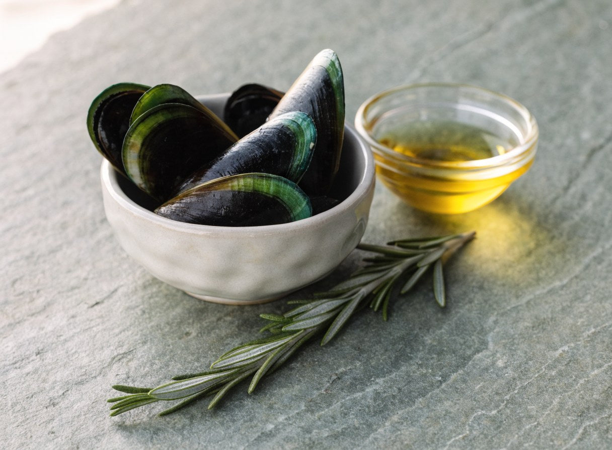 Steg 3 – Grönläppad mussla & vitaminer